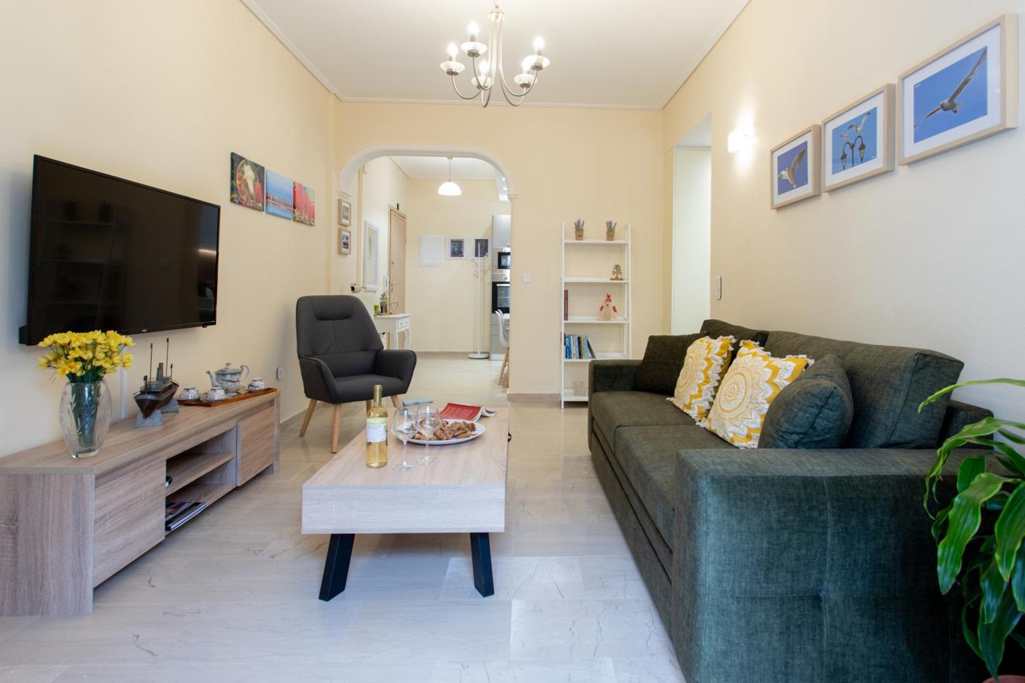 Luxury Apartment In Garitsa Bay Corfu  Экстерьер фото
